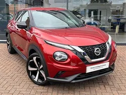 Red Used 2020 Nissan Juke Tekna SUV | £15,299 (Fair price)