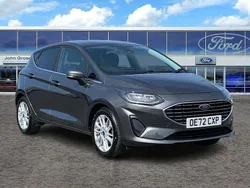 Grey Used 2022 Ford Fiesta Titanium Hatchback | £12,795 (Fair price)