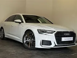 White Used 2022 Audi A6 S-Line Sedan | £25,800 (Good price)