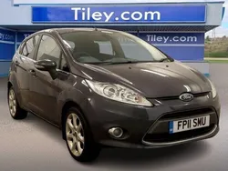 Grey Used 2011 Ford Fiesta Zetec Hatchback | £4,490 (Fair price)