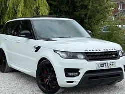White Used 2017 Land Rover Range Rover Sport HSE Dynamic SUV | £16,995 (Expensive)