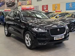 Black Used 2016 Jaguar F-Pace Portfolio SUV | £12,795 (Fair price)