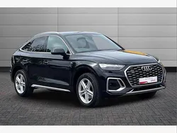 Black Used 2021 Audi Q5 Sportback S-Line SUV | £33,395 (Fair price)
