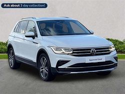 White Used 2023 VW Tiguan Elegance SUV | £26,545 (Fair price)