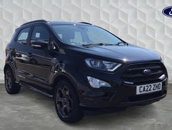 Black Used 2022 Ford Ecosport ST-Line SUV | £11,195 (Good price)