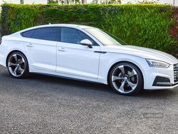 White Used 2018 Audi A5 S-Line Coupe | £14,695 (Fair price)