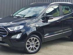 Black Used 2018 Ford Ecosport Titanium SUV | £6,800 (Fair price)