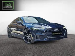 Blue Used 2018 Audi A7 S-Line Hatchback | £24,990 (Expensive)