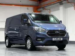 Blue Used 2019 Ford Transit Custom Limited Van | £13,500 (Fair price)