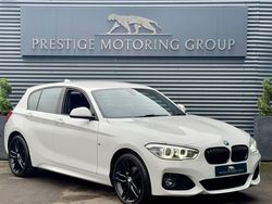 White Used 2017 BMW 120 M Sport Hatchback | £13,849 (Fair price)