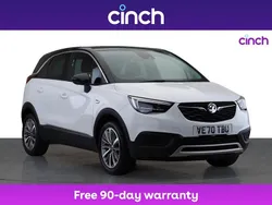 White Used 2020 Vauxhall Crossland X SUV | £9,889 (Fair price)