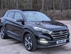 Black Used 2016 Hyundai Tucson Premium SE SUV | £12,395 (Fair price)