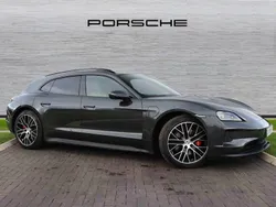 Volcano grey metallic Used 2024 Porsche Taycan 4S Sport Turismo Sedan | £72,000