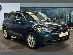 Blue Used 2022 VW Tiguan Life SUV | £19,749 (Super price)