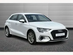 White Used 2021 Audi A3 e-tron Sport Hatchback | £19,250 (Fair price)
