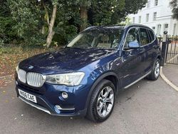 Blue Used 2016 BMW X3 xLine SUV | £11,000 (Fair price)