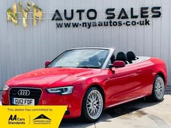Red Used 2012 Audi A5 Cabriolet S-Line Cabriolet | £8,299 (Fair price)