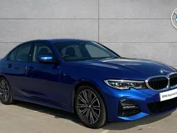 Blue Used 2022 BMW 320 M Sport Sedan | £27,500 (Fair price)