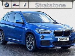Blue Used 2016 BMW X1 M Sport SUV | £15,990 (Fair price)