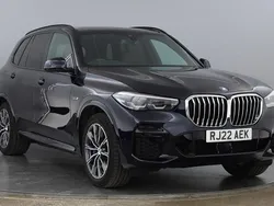 Black Used 2022 BMW X5 M Sport SUV | £48,750 (Fair price)