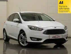 White Used 2015 Ford Focus Titanium Hatchback | £5,995 (Fair price)