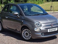Grey Used 2021 Fiat 500 Dolcevita Hatchback | £8,495 (Super price)