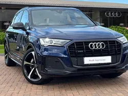 Blue Used 2023 Audi Q7 Black Edition SUV | £44,980 (Fair price)
