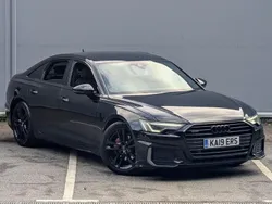 Black Used 2019 Audi A6 S-Line Sedan | £16,795 (Fair price)