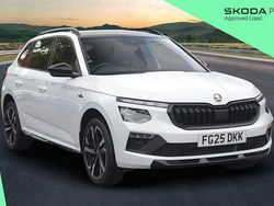 Moon white metallic Used 2025 Skoda Kamiq Monte Carlo SUV | £23,800 (A bit pricey)