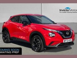 Red Used 2022 Nissan Juke N-Connecta SUV | £14,000 (Good price)