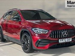 Red Used 2022 Mercedes GLA35 AMG Premium SUV | £29,476