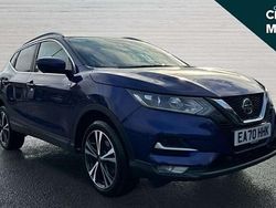 Blue Used 2020 Nissan Qashqai N-Connecta SUV | £15,693 (Fair price)