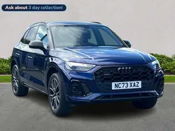 Blue Used 2023 Audi Q5 Black Edition SUV | £38,012 (Fair price)