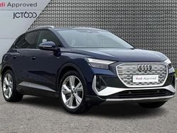 Blue Used 2023 Audi Q4 e-tron S-Line SUV | £30,713