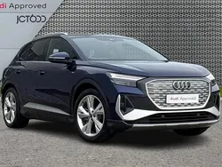 Blue Used 2023 Audi Q4 e-tron S-Line SUV | £32,500 (Super price)