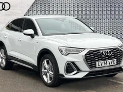 White Used 2024 Audi Q3 S-Line SUV | £33,447 (Fair price)