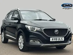 Black Used 2018 MG ZS Excite Sedan | £7,995 (Fair price)