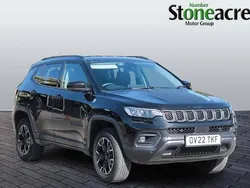 Black Used 2022 Jeep Compass Trailhawk SUV | £15,995 (Fair price)