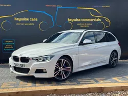 White Used 2017 BMW 320 M Sport Estate | £15,490 (A bit pricey)
