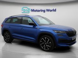 Blue Used 2022 Skoda Kodiaq SportLine SUV | £29,100 (Fair price)