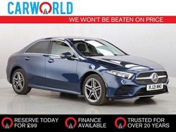 Blue Used 2021 Mercedes A250 Executive Sedan | £13,702 (Good price)