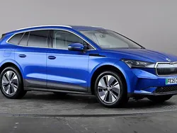 Blue New 2025 Skoda Enyaq iV SUV | £29,498 (Fair price)