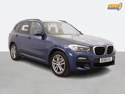 Blue Used 2018 BMW X3 M Sport SUV | £22,895 (Super price)