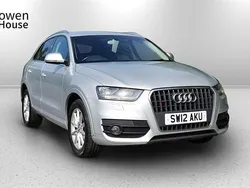 Silver Used 2012 Audi Q3 Comfort SUV | £7,500 (Fair price)