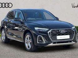 Black Used 2021 Audi Q5 S-Line SUV | £30,900 (Fair price)