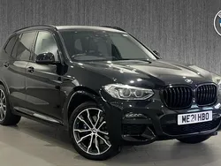 Black Used 2021 BMW X3 M Sport SUV | £29,999 (Good price)