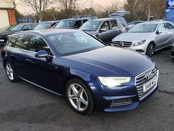 Blue Used 2018 Audi A4 S-Line Estate | £10,000 (Super price)
