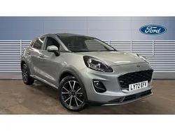 Silver Used 2022 Ford Puma Gen-E Titanium SUV | £14,443 (Good price)