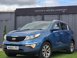 Blue Used 2014 Kia Sportage 2 SUV | £4,490 (Good price)