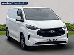 White Used 2024 Ford Transit Custom Limited Van | £25,650 (Fair price)
